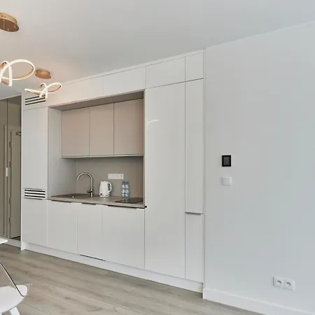 公寓 Wave Prestige Sea View - Spa&pools 米兹多洛杰